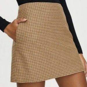 Wilfred Classic Wool Mini Skirt
